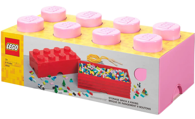 Контейнер для хранения конструктора LEGO Storage Brick 8 Розовый (5007126)