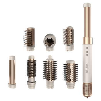 Стайлер CECOTEC Bamba CeramicCare 8in1 AirGlam Champagne (CCTC-03465)