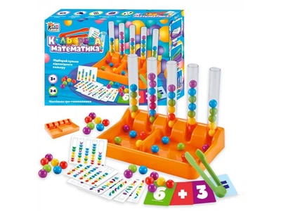 Настольная игра Цветная математика, Fun Game, 75054