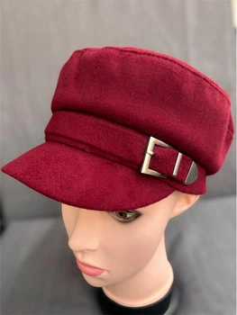 Картуз жіночий кепка Zefur One size бордовий