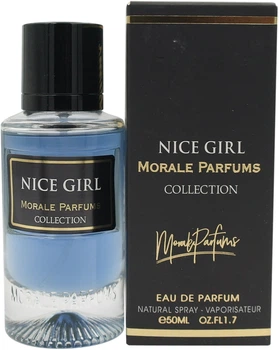 Парфюмированная вода для женщин Morale Parfums Nice Girl 50 мл (4820269863071/3569488792434)