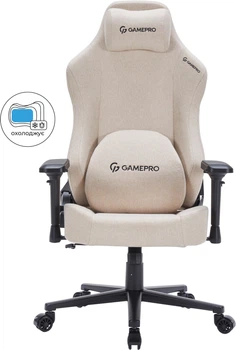 Геймерское игровое кресло GamePro FGC750G Size L Fabric Beige