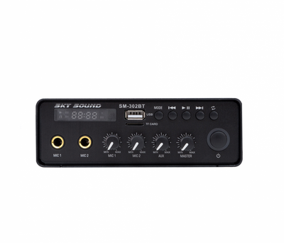 Усилитель мощности SKY SOUND SM-302 (2*30W) Bluetooth