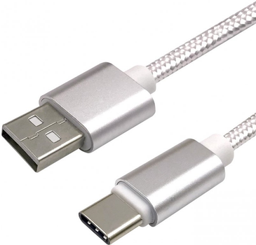 Кабель Winner Group USB Type-A - USB type C M/M 1 м White (8591194074134)