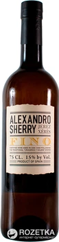 Вино Alexandro Fino біле сухе 0.75 л 15% (8437007529432_8437012433281)