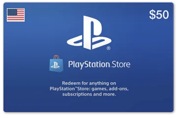 Карта пополнения Playstation PSN Gift Card 50 USD
