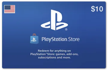 Карта пополнения Playstation PSN Gift Card 10 USD