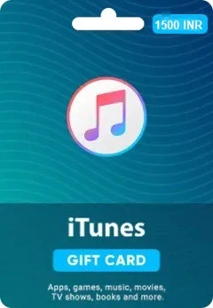Карта пополнения ITunes 1500 INR