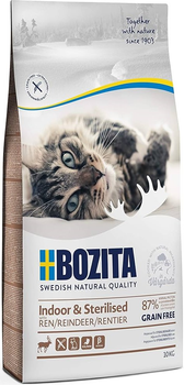 Сухий корм для стерилізованих котів Bozita Indoor & Sterilised Reindeer 10 кг (7311030312319)