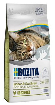 Сухий корм для стерилізованих котів Bozita Indoor & Sterilised Chicken 10 кг (7311030317314)