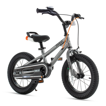 Детский двухколесный велосипед Royal Baby Freestyle-7 16 дюймов RB16B-6P (Серый)