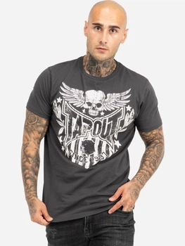 Футболка хлопковая длинная мужская Tapout Westlake 940012 XL Антрацит (4255581553940)