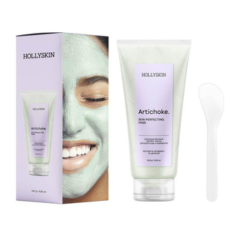 Охлаждающая маска лифтинг для борьбы с отеками Hollyskin Artichoke. Skin Perfecting Mask 250 г