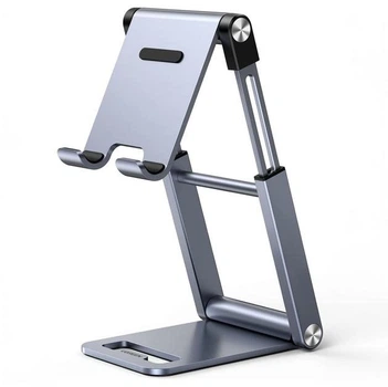 Подставка для телефона UGREEN LP263 Foldable Multi-Angle Phone Stand With Height Adjustable Grey (50324)