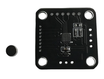 MT6701QT – I2C модуль магнітного датчика кута повороту 14-біт енкодер MagnTek (AS5600)