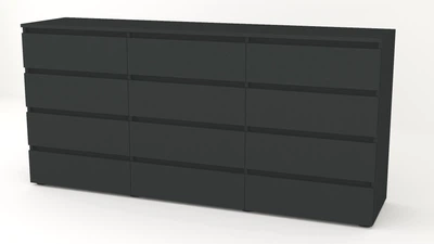 Комод Алекса СН-444 /45 190х45х90 см антрацит
