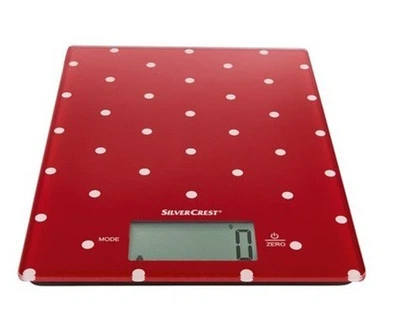 Весы кухонные Silver Crest SKWS 5 A2 Red with dots