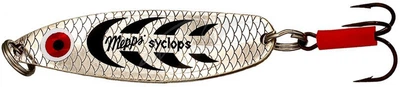 Блесна MEPPS SYCLOPS 00 сереб./чорна. 3.5гр,SYN00AG
