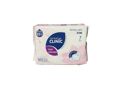 Прокладки гігієнічні Normal Clinic Денні 6к. 7шт Comfort ultra - cotton&velvet