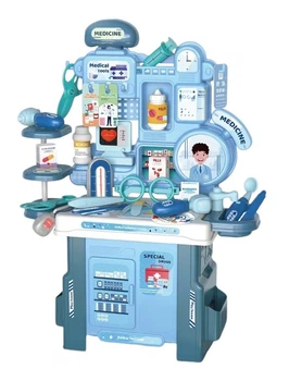 Набір лікаря зі столиком та інструментами Medical Station Блакитний