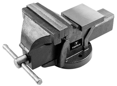 Тиски слесарные TOPEX 07A112 125 мм (5902062040022)