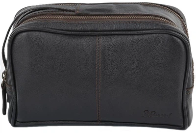 Несессер мужской кожаный сумка клатч с ручкой Ashwood 2012 Brown 3079-88222