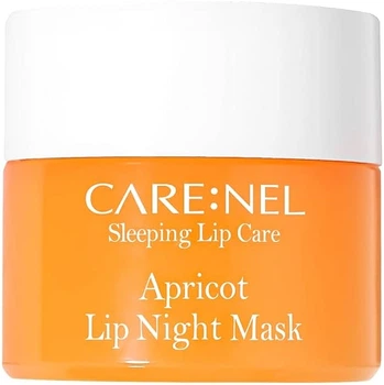 Нічна маска для губ з абрикосом - Carenel Apricot Lip Night Mask (міні) 5g (1339901-9196215)