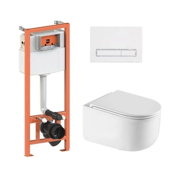 Инсталляция 4 в 1 Qtap Nest Taurus Белый (QT2433084EUQW46149)