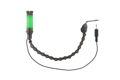 Свингер Fishing ROI Bite Indicator на вело цепи с подключением зеленый