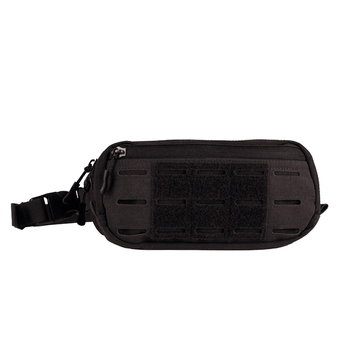 Сумка поясна Sturm Mil-Tec Fanny Pack Laser Cut Black (13515002)