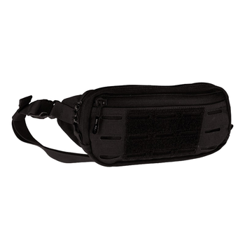 Сумка поясна Sturm Mil-Tec Fanny Pack Laser Cut Black (13515002)