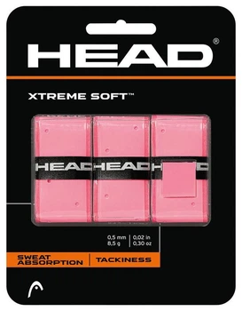 Намотки HEAD Xtremesoft Grip Overwrap 285-104 pink (3шт.) (Оригінал)