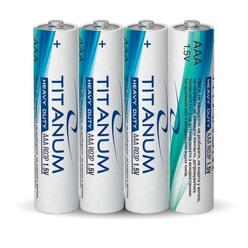 Батарейка R03 Titanium (trey по 4шт) AAA (58640)