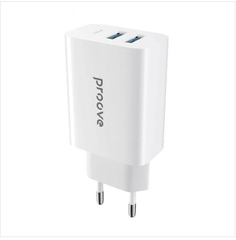 Мережевий Зарядний Пристрій Proove Rapid 30W (2 USB + Type-C) White
