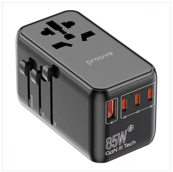 Універсальний адаптер Proove Trip 85W