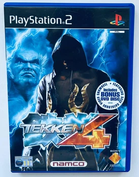 Tekken 4 + Demo Disc, английская версия - диск для PlayStation 2, Б/У