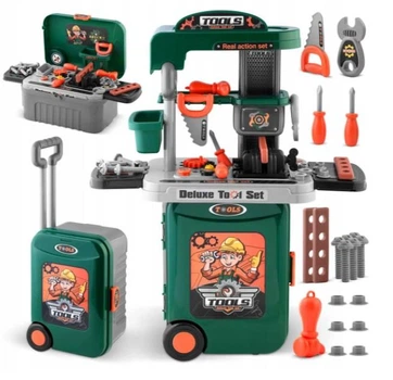 Детский набор чемодан с инструментами MASTER TOOLS