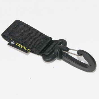 MOLLE Тактичний Карабін на стропі Troli Velcro Carabiner Пластик