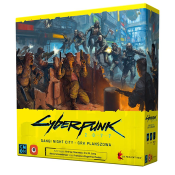 Gra planszowa Portal Games Cyberpunk 2077 Gangi Nocnego Miasta Wydanie polskie (5902560388985)