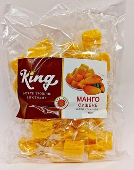 ◯kek Мармеладные кубики манго King 500г – ROZETKA. Купить Мармеладные