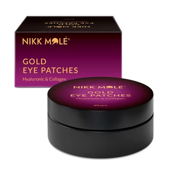 Патчи гидрогелевые под глаза Nikk Mole Eye Mask Hyaluronic & Collagen с экстрактами морских водорослей 60 шт (4823110800997)