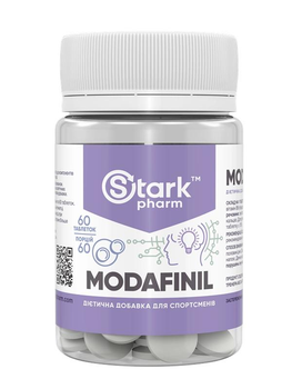 Модафініл Stark Pharm Modafinil 100 мг - 60 таблеток (4829888000072)