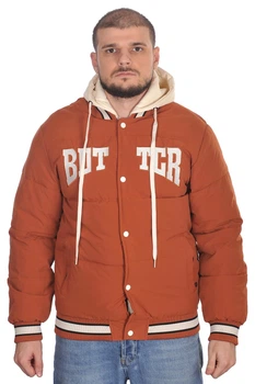 Куртка еврозима FASHION 24-9928 XL рыжая