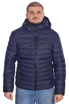 Куртка еврозима BLACK VINYL 24-C23-1315CQ 56 тёмно-синяя