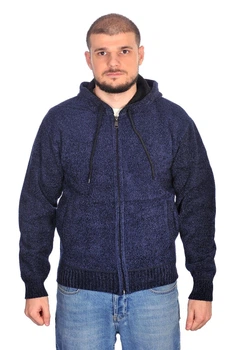 Кофта TONY MICHAEL 24-2038 3XL тёмно-синяя