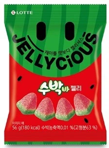 Желейки арбузный вкус 56 г JELLYCIOUS, Lotte