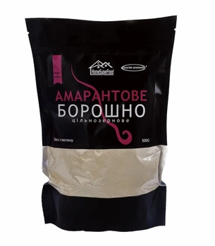 Мука амарантовая, цельнозерновая. Healthy Generation, 500 г.