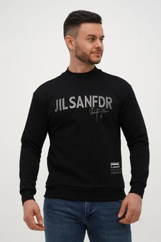 Свитшот с принтом Trend Collection 61609 черный (BLACK) 3XL