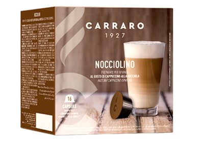 Кофе в капсулах Carraro Dolce Gusto Nocciolino 16 капсул