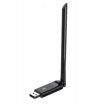 WI-FI-адаптер UGREEN CM496 AC650 High-Gain Dual Band Wireless USB 2.4 ГГц/5 ГГц Adapter Black (UGR-90339)